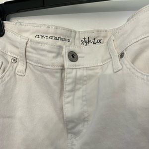 Classic White Jeans Sz 10